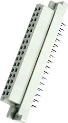 DS1118-32F0V23, розетка прямая, 2 ряда АВ, 32 контакта (2*16), шаг 2,54мм / D22-32F1D-S (DS1118-32F0V23) DS1118-32F0V23, розетка прямая, 2 ряда АВ, 32 контакта (2*16), шаг 2,54мм / D22-32F1D-S (DS1118-32F0V23)