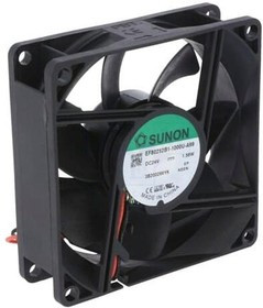 EF80252B1-A99-A, Вентилятор: DC; осевой; 24ВDC; 80x80x25мм; 69,66куб.м/ч; 33дБА