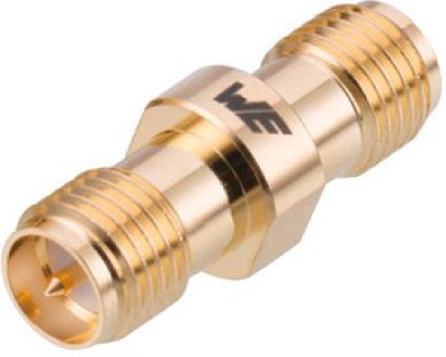 64430103111000, Straight 50 Coaxial Adapter SMA RP Socket to SMA Socket 18GHz 64430103111000, Straight 50 Coaxial Adapter SMA RP Socket to SMA Socket 18GHz