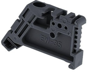 Зажим на DIN-рейку пластиковый 1 винт EW EKF PROxima Зажим на DIN-рейку пластиковый 1 винт EW EKF PROxima