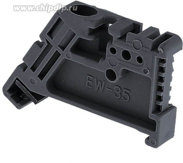 Зажим на DIN-рейку пластиковый 1 винт EW EKF PROxima Зажим на DIN-рейку пластиковый 1 винт EW EKF PROxima