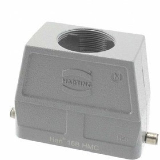 19302160448, Han HMC Heavy Duty Power Connector Hood, M40 x 1.5 Thread