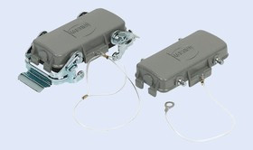 09300245423, Harting Protective Cover, Han B Series Thread Size PG29, For Use With Heavy Duty Power Connectors