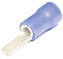 Клемма наконечник на кабель вилка, 2,4x0,9мм, 2,0мм2, обжимная, синий, VBL2-9 Клемма наконечник на кабель вилка, 2,4x0,9мм, 2,0мм2, обжимная, синий, VBL2-9