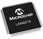 LAN9215I-MT, Ethernet контроллер, 100 Мбит/с, IEEE 802.3, IEEE 802.3u, 2.97 В, 3.63 В, TQFP, 100 выв LAN9215I-MT, Ethernet контроллер, 100 Мбит/с, IEEE 802.3, IEEE 802.3u, 2.97 В, 3.63 В, TQFP, 100 выв