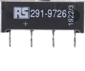 SIL24-1A72-BV726, PCB Mount Reed Relay, 24V dc Coil, SPST, 200V dc Max, 1 A Max, 2000