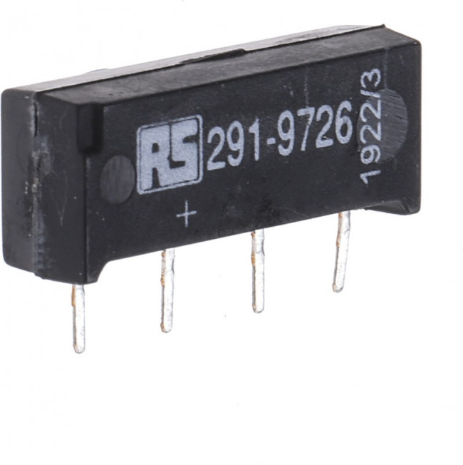 SIL24-1A72-BV726, PCB Mount Reed Relay, 24V dc Coil, SPST, 200V dc Max, 1 A Max, 2000