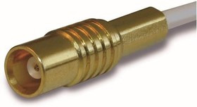 252139, RF Connectors / Coaxial Connectors MCX STRAIGHT JACK 174/316 GOLD