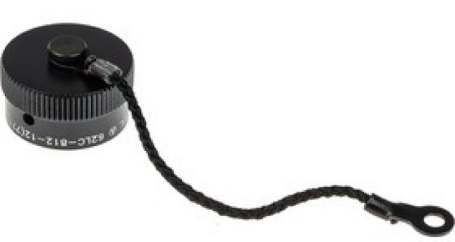 62LC-812-12(771), Amphenol 62GB MIL-DTL-26482 Plug Dust Cap, Shell Size 12, with Zinc Cobalt Finish, Aluminium 62LC-812-12(771), Amphenol 62GB MIL-DTL-26482 Plug Dust Cap, Shell Size 12, with Zinc Cobalt Finish, Aluminium