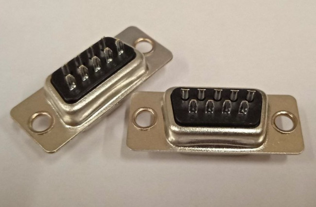 29746, Разъем D-SUB DB-09F / L-KLS1-213-TT-09-F-B DB-09F / (L-KLS1-213-09F-B) розетка 9pin на кабель,