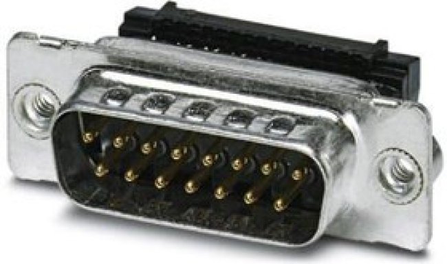 CUC-DSI-C1STZ-S/DSRCB15, Разъем D Sub, Standard, Штекер, CUC-DSI-C1STZ-S, 15 контакт(-ов), DA, IDC / IDT