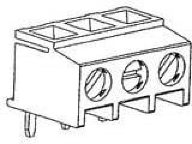1-284093-1, Fixed Terminal Blocks RCPT 11P TOP 5mm
