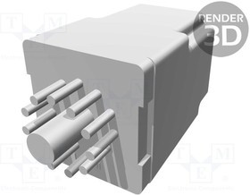 KRPA-14AN-120, Реле: электромагнитное, 3PDT, Uобмотки: 120ВAC, 10A/250ВAC, 10А