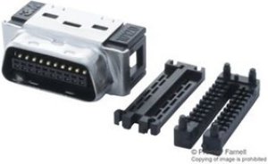 10120-6000EC, D-Sub Micro-D Connectors 20P PLUG SHIELDED IDC WIREMOUNT 10120-6000EC, D-Sub Micro-D Connectors 20P PLUG SHIELDED IDC WIREMOUNT
