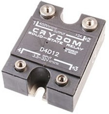 D4D12, реле твердотельное 3 5-32VDC 12А/400VDC