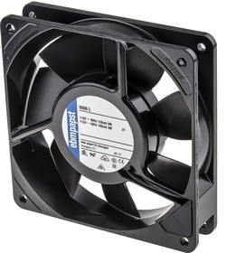 9906L, 9900 Series Axial Fan, 115 V ac, AC Operation, 100m³/h, 8W, 70mA Max, 119 x 119 x 25mm