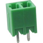 15EDGVC-3.81-02P-14-00AH, клеммник на плату, шаг 3,81мм 2 контакта 15EDGVC-3.81-02P-14-00AH, клеммник на плату, шаг 3,81мм 2 контакта