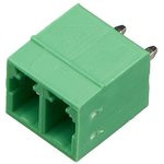 15EDGVC-3.81-02P-14-00AH, клеммник на плату, шаг 3,81мм 2 контакта 15EDGVC-3.81-02P-14-00AH, клеммник на плату, шаг 3,81мм 2 контакта