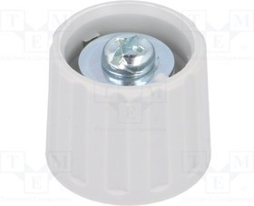 G21GM-G, Ручка, полиамид, dоси: 6мм, серый, зажимной механизм с винтом