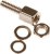 SCR-10 (DS1045-01) (СА-0230), Винт шестигранный с внутренней резьбой, комплект 1+1+2, L=8мм крепеж D-SUB