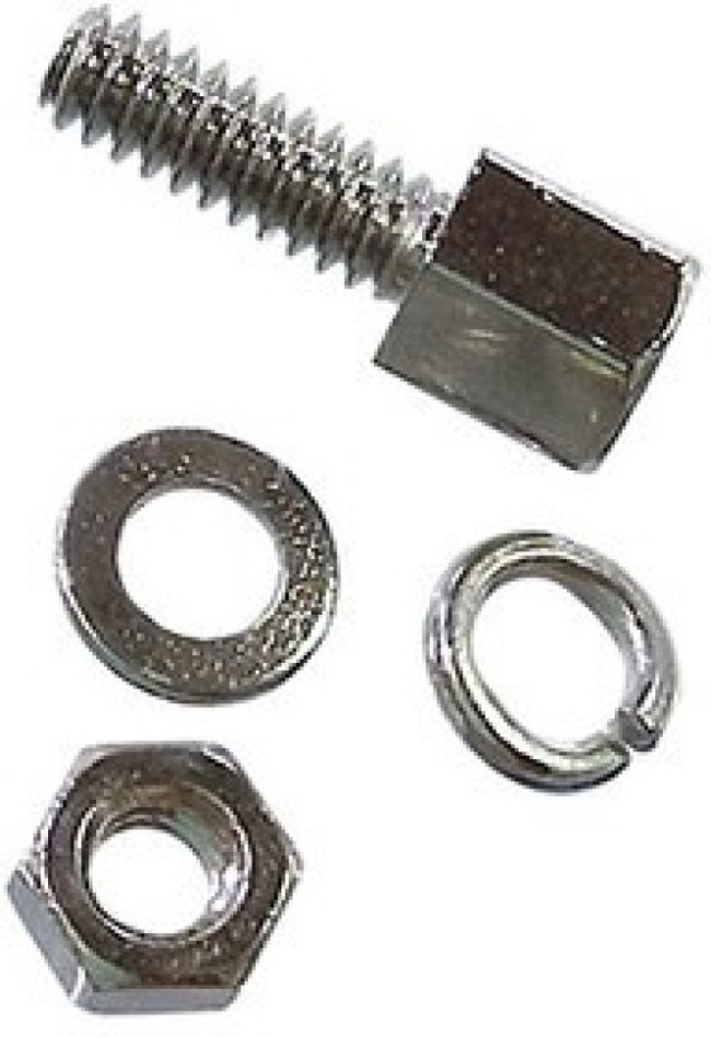 SCR-10 (DS1045-01) (СА-0230), Винт шестигранный с внутренней резьбой, комплект 1+1+2, L=8мм крепеж D-SUB