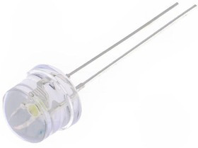 OSW5DK87A1A, LED; 8mm; white cold; 3000?4000mcd; 100°; Front: convex; 2.8?3.6V