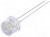 OSW5DK87A1A, LED; 8mm; white cold; 3000?4000mcd; 100°; Front: convex; 2.8?3.6V