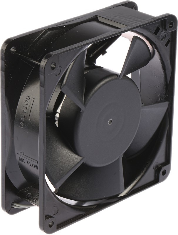 A2123-HSL.GN, A2123 Series Axial Fan, 230 V ac, AC Operation, 161.4m³/h, 22W, 120mA Max, 120 x 120 x 38mm A2123-HSL.GN, A2123 Series Axial Fan, 230 V ac, AC Operation, 161.4m³/h, 22W, 120mA Max, 120 x 120 x 38mm