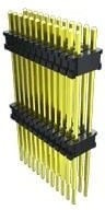 DWM-11-54-G-S-350, Board to Board &amp; Mezzanine Connectors .050" x .100" Flex Stack, Flexible Micro Board Stacker