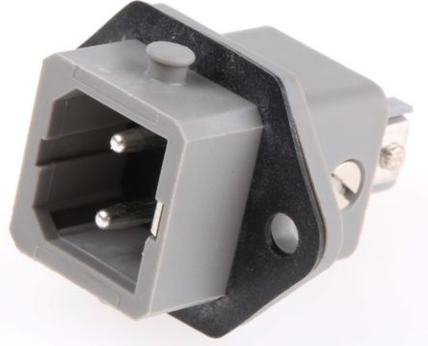 STASEI-2, Разъем прямоугольный, ST, гнездо, "папа", PIN 2, луженые, IP54, 16А