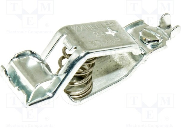 BU-24APS, Зажим "крокодил", 25А, Диап.захвата макс.19мм, Длина 72мм BU-24APS, Зажим "крокодил", 25А, Диап.захвата макс.19мм, Длина 72мм