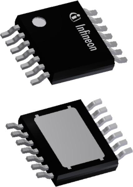 BTS70802EPAXUMA1, IC: power switch; high-side; 3A; Ch: 2; N-Channel; SMD; PG-TSDSO-14