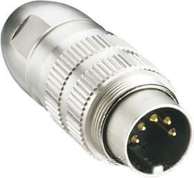 0331 08, 8 Pole Din Plug, DIN EN 60529, 5A, 60 V ac IP68, Male, Cable Mount