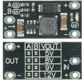 Повышающий DC-DC преобразователь 5 В/8 в/9 В/12 В Повышающий DC-DC преобразователь 5 В/8 в/9 В/12 В