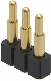 837-22-003-30-001101, Headers & Wire Housings .100" SMT 3mm Stroke Spring Conn, Sngl 837-22-003-30-001101, Headers & Wire Housings .100" SMT 3mm Stroke Spring Conn, Sngl