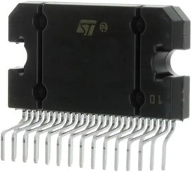 TDA7563A, Усилитель звуковой мощности, 72 Вт, AB, 4 канала, 8В до 18В, Flexiwatt, 27 вывод(-ов)