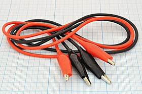 Шнур зажимx2-зажимx2\ 0,8м\JRP231; №3236 шнур зажим крокодилx 2-зажимx2\0,8м\\JRP231
