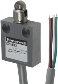 914CE2-6, Limit Switches Top Roller Plunger 6' cbl 1NC/1NO SPDT 914CE2-6, Limit Switches Top Roller Plunger 6' cbl 1NC/1NO SPDT