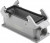 0930 024 1230, Корпус разъема, Корпус поверхностного монтажа, Стандартными разъемами Han, 24B, Корпус из Металла