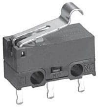 D2F-01L30-D3, Switch Snap Action N.O./N.C. SPDT Simulated Roller Lever 0.1A 30VDC 0.54N Screw Mount Solder D2F-01L30-D3, Switch Snap Action N.O./N.C. SPDT Simulated Roller Lever 0.1A 30VDC 0.54N Screw Mount Solder