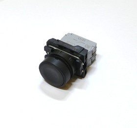 КМЕ4120м (чер.), Выключатель кнопочный черный без фиксации 2хOFF-(ON) 10A/660VAC