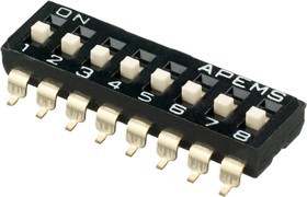 IKD0803101, DIP Switches / SIP Switches SLIDE SWITCH NK SUBMINIATURE