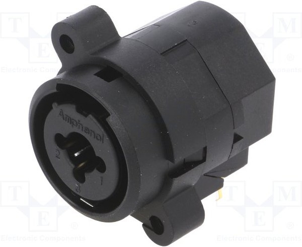 ACJC6HL BULK, XLR Connectors 1/4" XLR Dual Chassis Mount CType Stereo Horizontal PCB Latchless Non-switch XLR ACJC6HL BULK, XLR Connectors 1/4" XLR Dual Chassis Mount CType Stereo Horizontal PCB Latchless Non-switch XLR