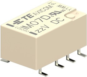3-1462039-7, Сигнальное реле, 24 В DC, DPDT, 2 А, IM, SMD, Без Защелки