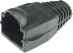 SS-320A-BLACK (DS1124-02), Колпачок черный для TP8P8C (RJ-45)