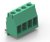 284414-4, Fixed Terminal Blocks HDR 4 POS R/A .137