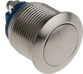 AV191003C900, Push Button Switch, Momentary, Panel Mount, 19.2mm Cutout, SPST, 24/48V dc AV191003C900, Push Button Switch, Momentary, Panel Mount, 19.2mm Cutout, SPST, 24/48V dc