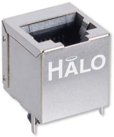 HCJV1-804UK, Modular Connectors / Ethernet Connectors Unshielded 1x1 RJ45 Vertical NO LED