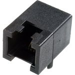 TJ4A-6P4C, розетка телеф. на плату тип 4A