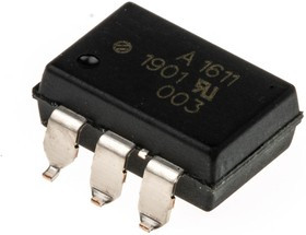 ASSR-1611-301E, Solid State Relay, 2.5 A Load, PCB Mount, 60 V Load, 1.7 V Control ASSR-1611-301E, Solid State Relay, 2.5 A Load, PCB Mount, 60 V Load, 1.7 V Control
